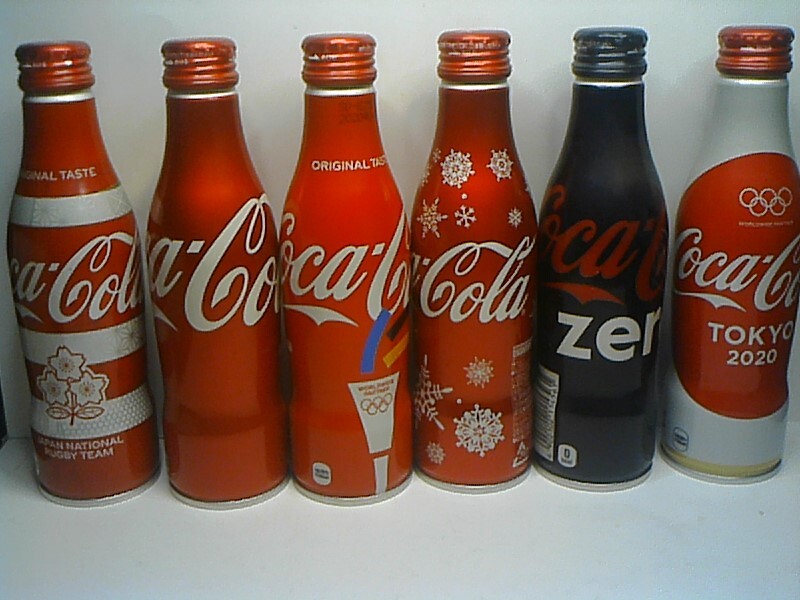 コカコーラ 未開封品缶 250ml 11本 500ml 1本 未開封品 瓶コーラ 2本 190ml コンテナケース付拍卖