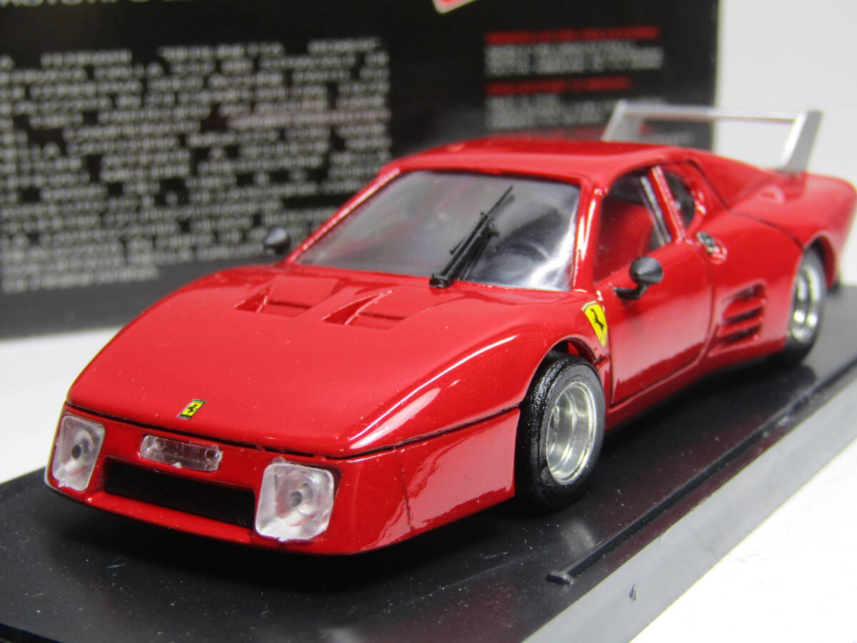 Ferrari 1/43 フェラーリ 512 BB LM Le Mans 1980 ロードカー 深リムF40 ルマン Brumm製 Made in Italy ピニンファリーナ PININFARINA拍卖