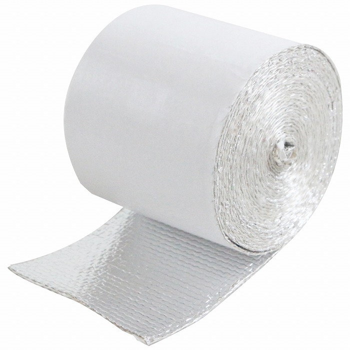 アルミガラスクロステープ 耐熱 サーモバンテージ 粘着タイプ 断熱 シルバー マフラー パイプ エンジンルーム拍卖