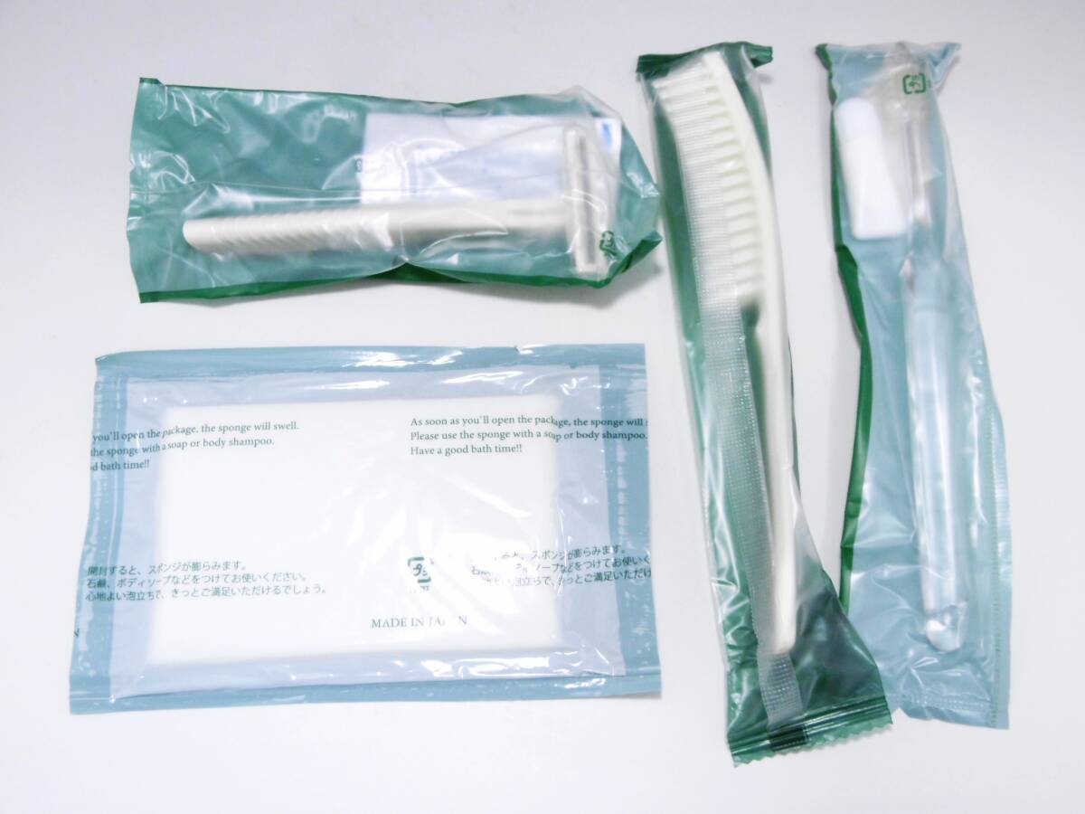 Route Inn Hotels アメニティ 貰い物 ルートインホテル 4点セット 日本製拍卖