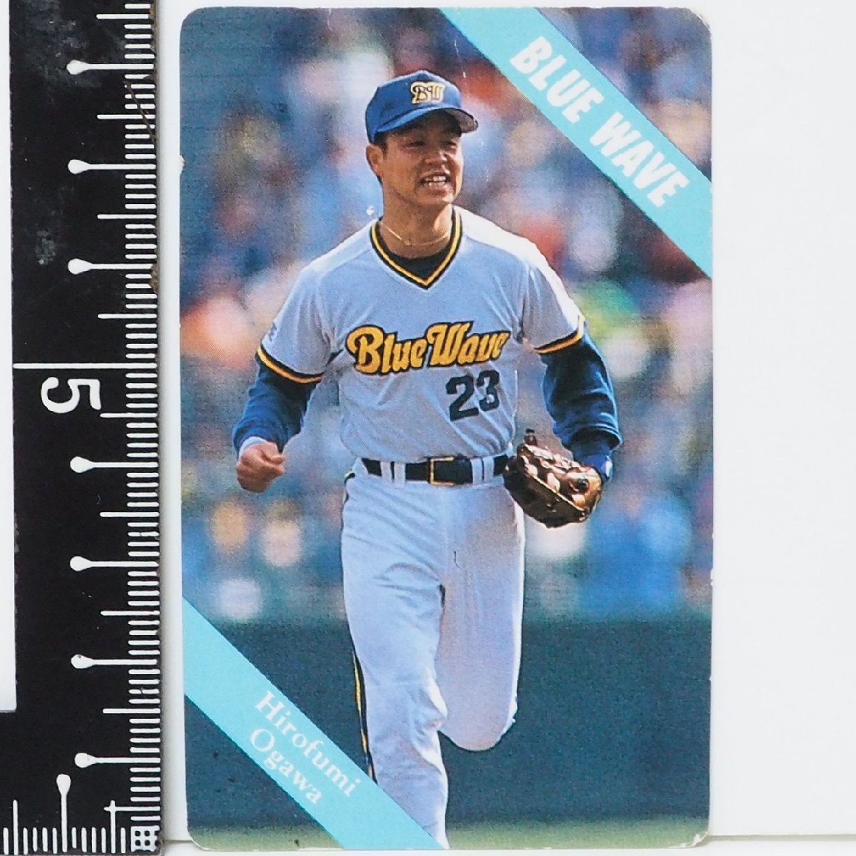 94年 カルビー プロ野球カード No.14【小川 博文 内野手 オリックス ブルーウェーブ】平成6年 1994年 当時物 Calbeeおまけ食玩BASEBALL中古拍卖