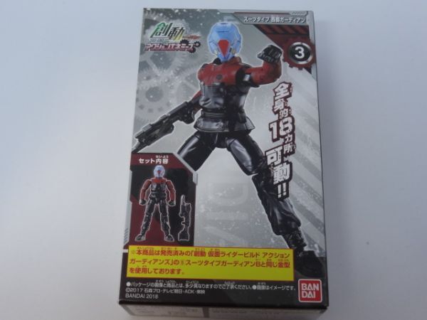 ★新品★ 創動 仮面ライダービルド アクションエネミーズ 「③スーツタイプ 西都ガーディアン」 装動 SO-DO拍卖