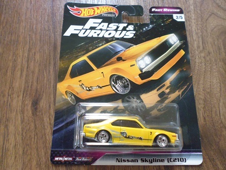 ホットウィール ワイルドスピード Nissan Skyline(C210) 日産スカイラインジャパン HOTWHEELS FAST&FURIOUS ホットホイール拍卖