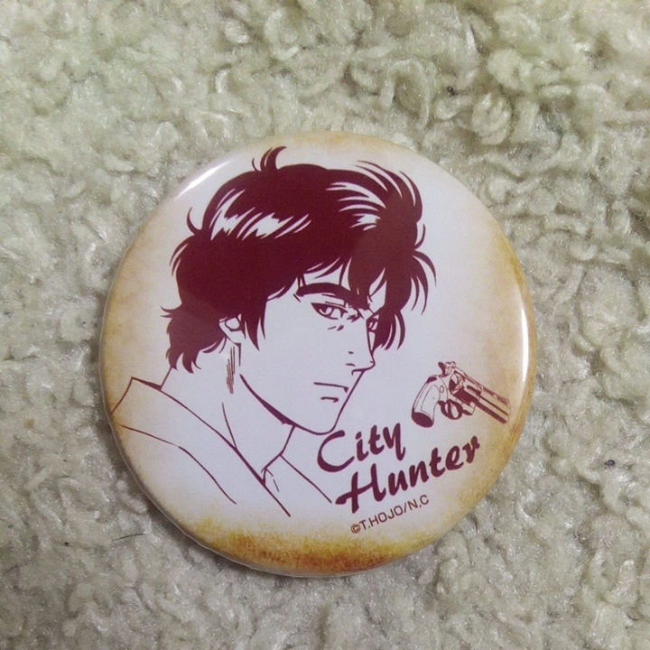 劇場版 シティーハンター 新宿プライベートアイズ 池袋マルイ 缶バッジ 冴羽 シティハンター 冴羽りょう拍卖
