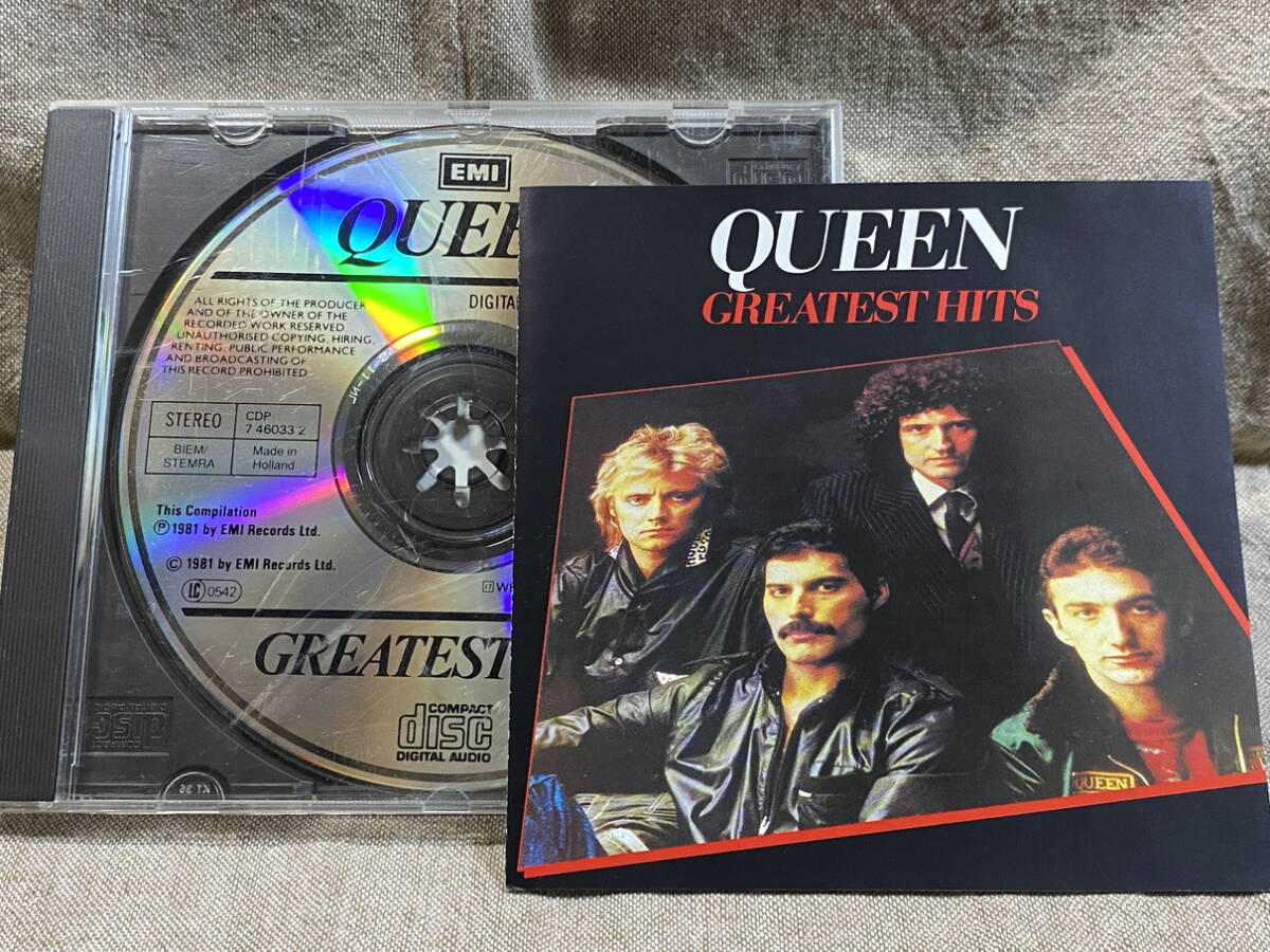 QUEEN - GREATEST HITS 初期オランダ盤 レア盤拍卖