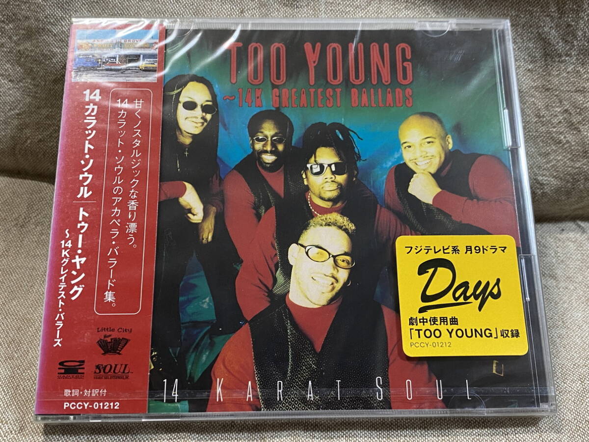 14 KARAT SOUL - TOO YOUNG~14K GREATEST BALLADS PCCY-01212 日本盤 未開封新品拍卖