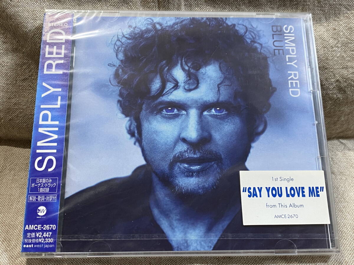 SIMPLY RED - BLUE AMCE-2670 日本盤 未開封新品拍卖