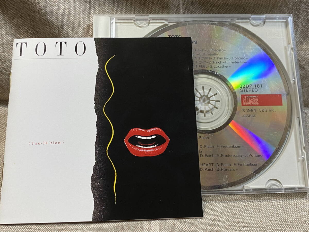 TOTO - ISOLATION 32DP181 CSR刻印 国内初版 日本盤 オリジナルケース拍卖