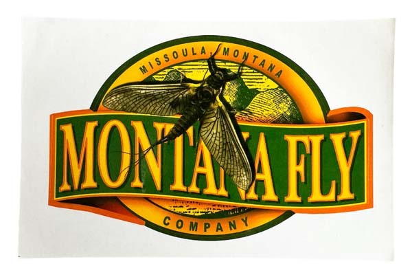 訳有 モンタナ フライ カンパニー ステッカー MONTANA FLY COMPANY STICKER MFC フライフィッシング 海外 魚 釣 毛針 シール デコ アメリカ拍卖