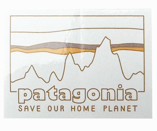 パタゴニア ステッカー '73 スカイライン PATAGONIA 73 Skyline SAVE OUR HOME PLANET STICKER フィッツロイ 日本 シール デコ 光沢 新品拍卖
