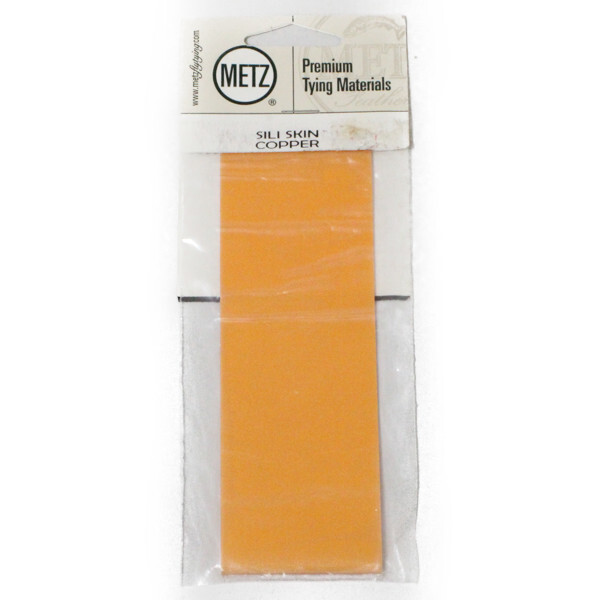 訳あり メッツ シリスキン コパー METZ SILI SKIN COPPER FLY FISHING フライ タイイング マテリアル ガミーミノー ベイトフィッシュ 新品拍卖