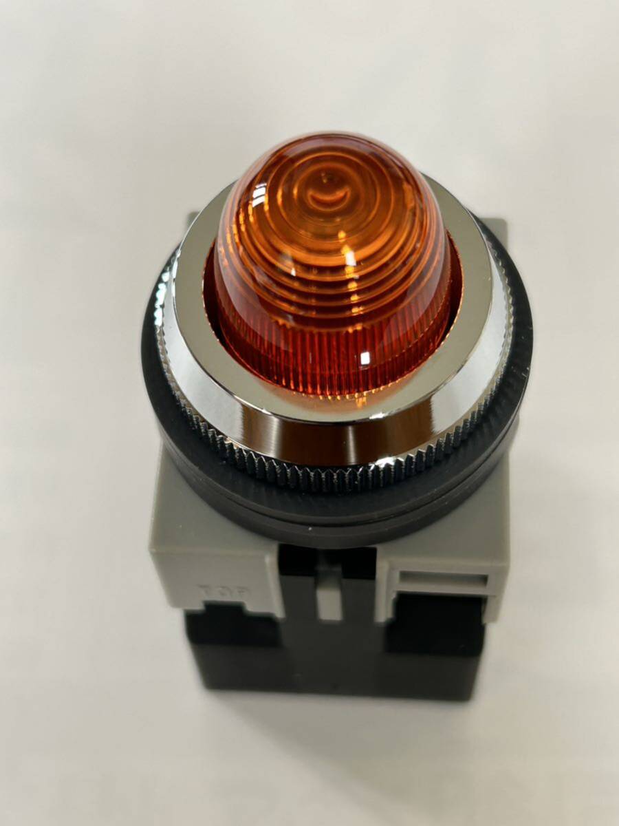 IDECパイロットライトアンバー APS126NA 10個セット 送料無料拍卖