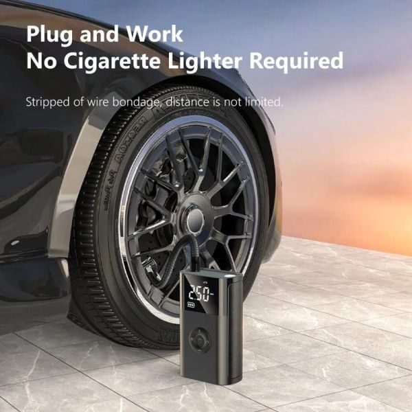 EB005:ミニエアコンプレッサー 12v 150psi ポータブル電気空気ポンプ車用タイヤインフレータ拍卖