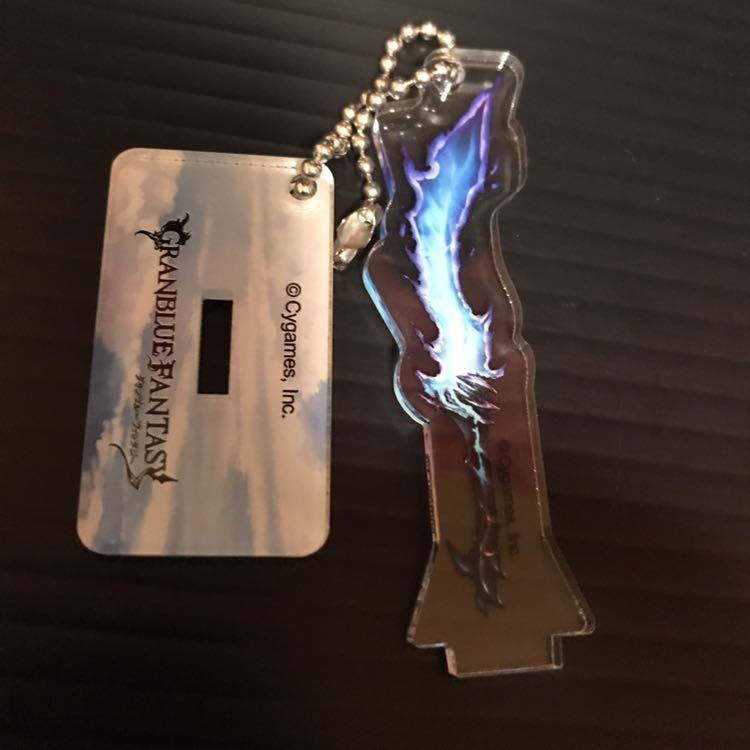 グランブルーファンタジー スタンド付きアクリルキーホルダー 武器コレクション Ver.2 コルタナ アクリルスタンド グッズ グラブルフェス拍卖