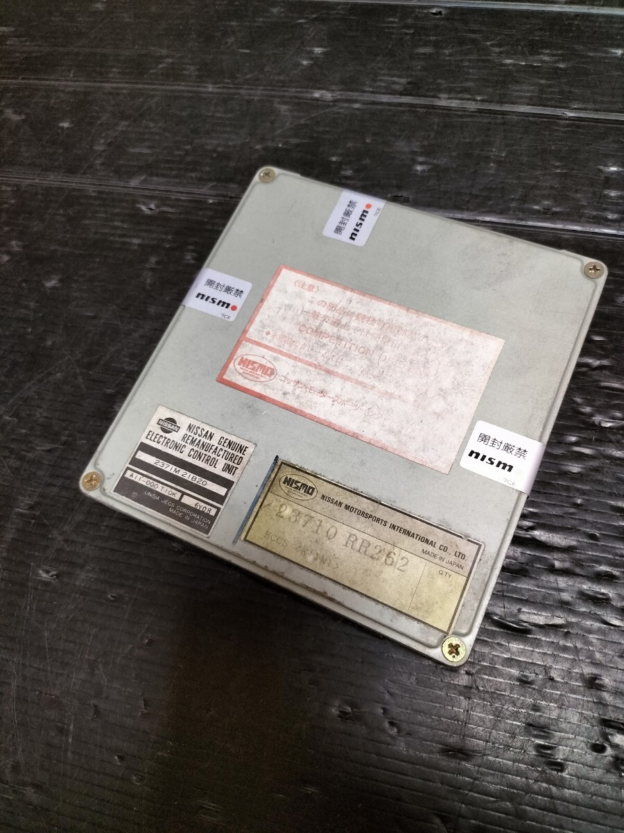 日産 NISMO ニスモ K11 マーチ エンジン コンピューター ECU 傷汚れ有 ワンメイク 競技 専用品 NISSAN CPU コンピュータ 拍卖