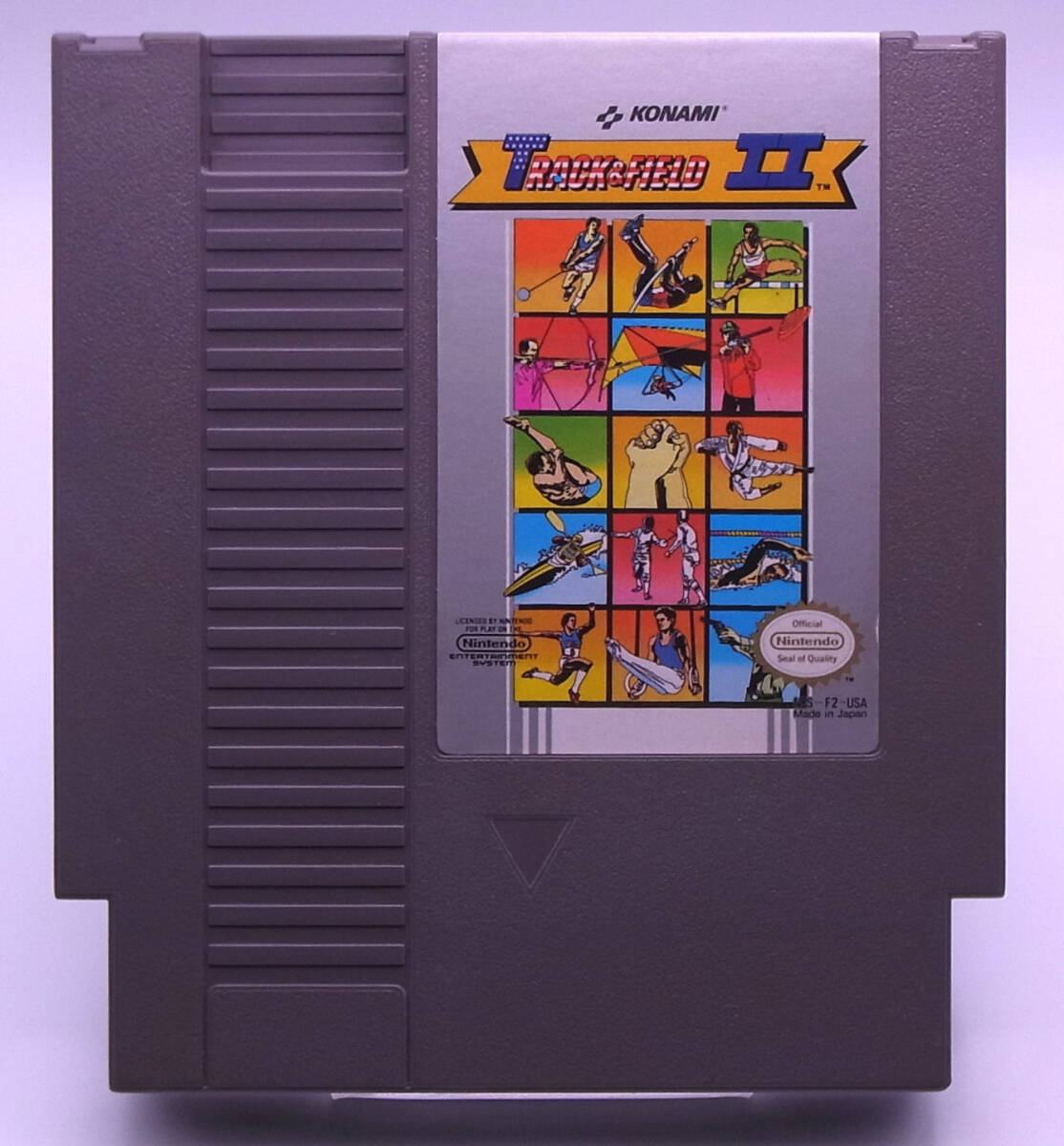 ★中古 NES TRACK&FILED 2 コナミックスポーツインソウル 北米版拍卖