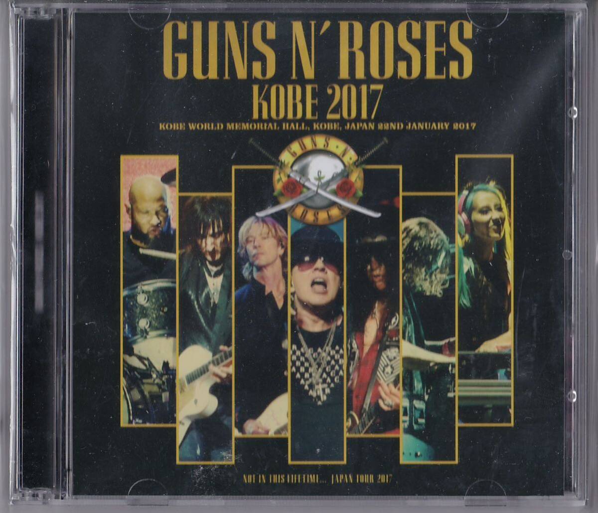 【2017年神戸公演】 ZODIAC GUNS N'ROSES / KOBE 2017 (2CD) : NOT IN THIS LIFETIME.. JAPAN TOUR 2017 ガンズ・アンド・ローゼス拍卖