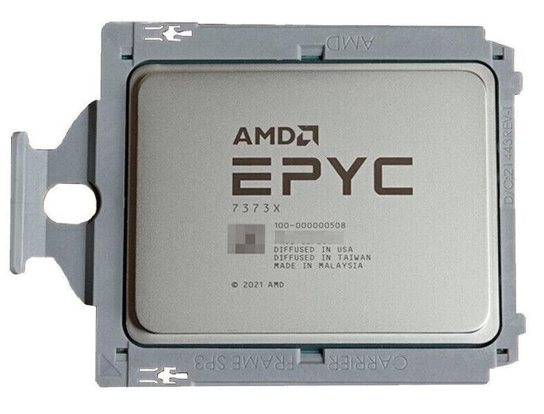 AMD EPYC 7373X 16 core 32 threads 3.8GHz l3cache SP3 768MB TDP 240W 7003 Series拍卖