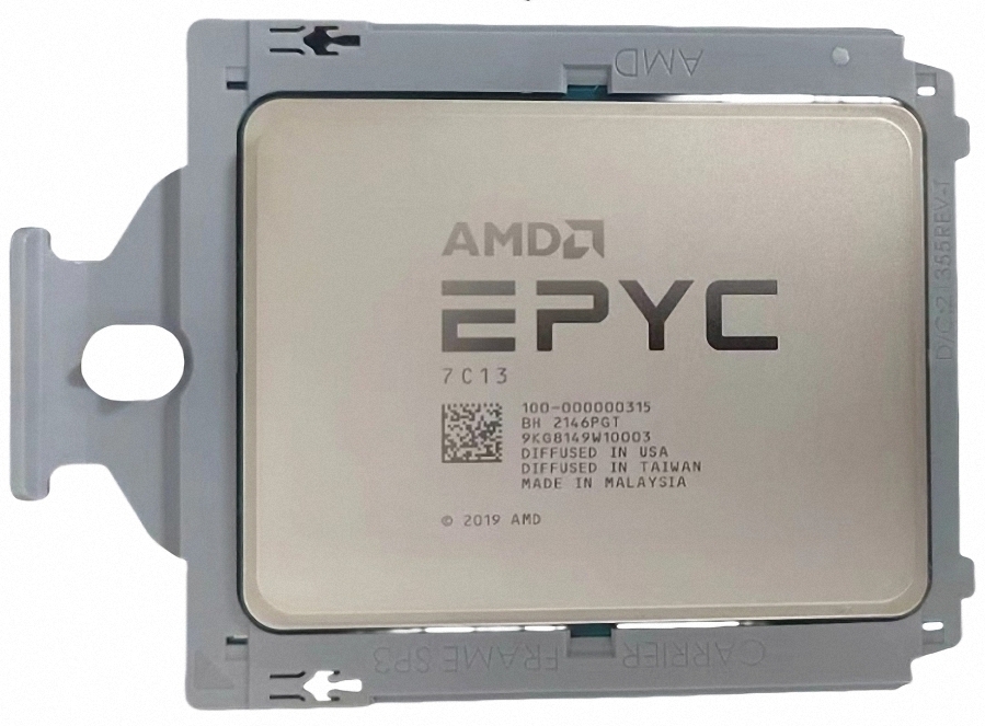 AMD EPYC 7C13 64C 2GHz 3.675GHz 256MB Socket SP3 2P 225W/240W拍卖