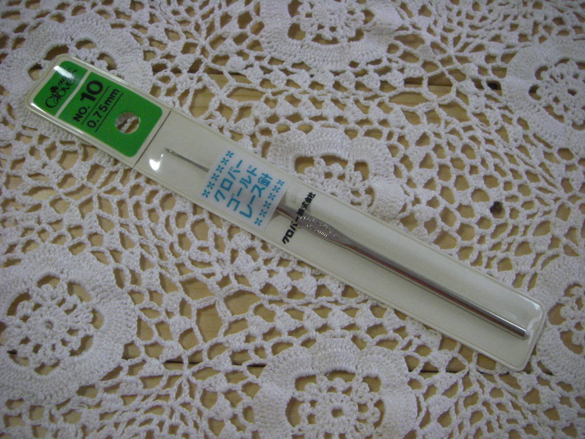 ○nai **№017 ■■ クロバー レース針 Gr ゴールド №10拍卖