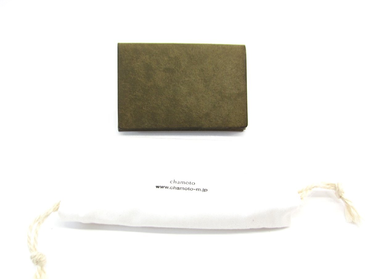 chamoto チャモト レザー カードケース ∠UA11002拍卖