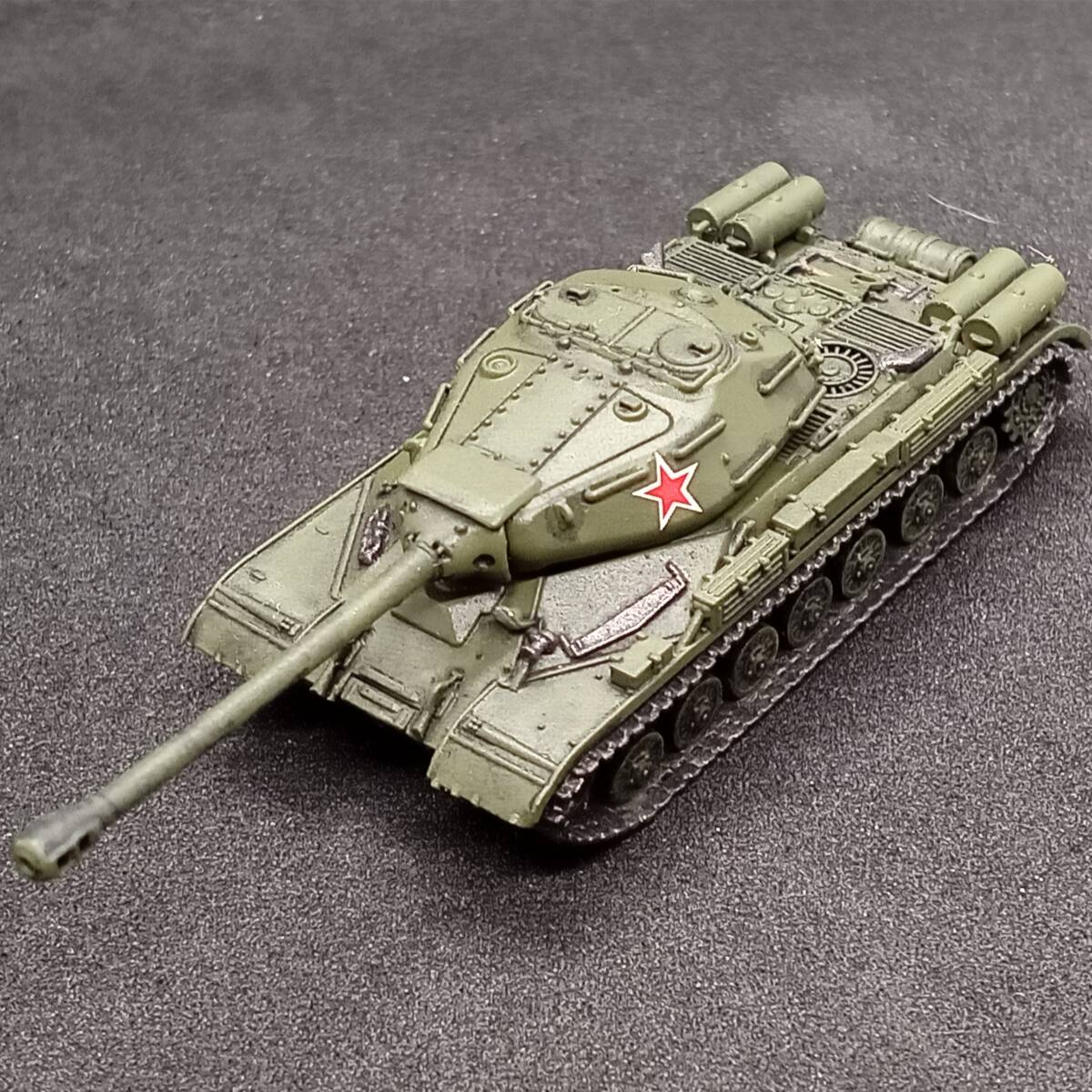 ●完成品1/144 IS-4重戦車,”1950年代最強戦車!”,ソ連,ロシア,戦後,冷戦時代,144tank製,自作ver拍卖