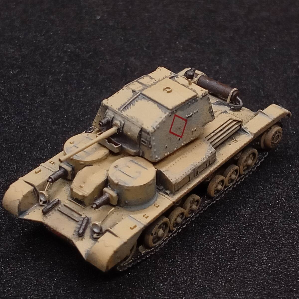 ●完成品1/144 Mk.I 巡航戦車,”英国最初の巡航戦車!”,出品2,訳あり!,英国,WW2,SSMODEL製,自作ver拍卖
