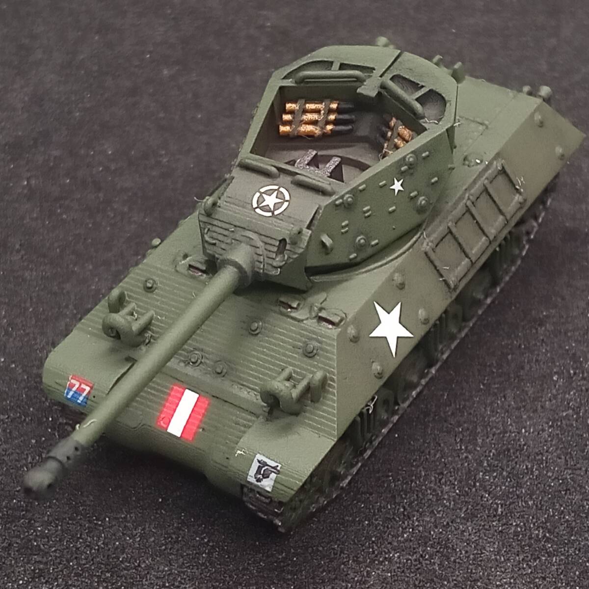 ●完成品1/144 アキリーズ駆逐戦車,”強力17ポンド砲!英国駆逐戦車!”,出品1,英国,WW2,echokou1989製,自作ver拍卖