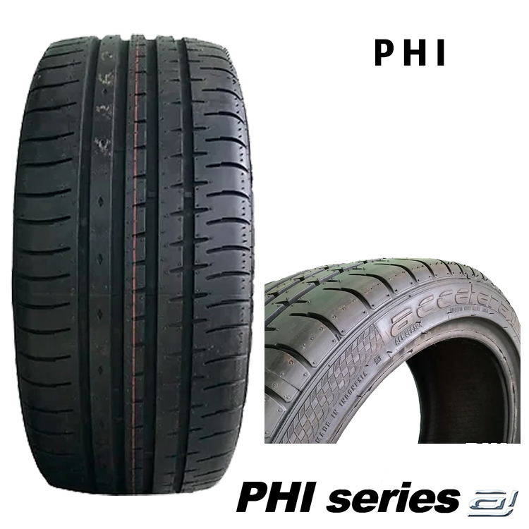 送料無料 アクセレラタイヤ 【4本セット 新品】 accelera PHI ピーエイチアイ 215/40ZR18 89Y XL拍卖