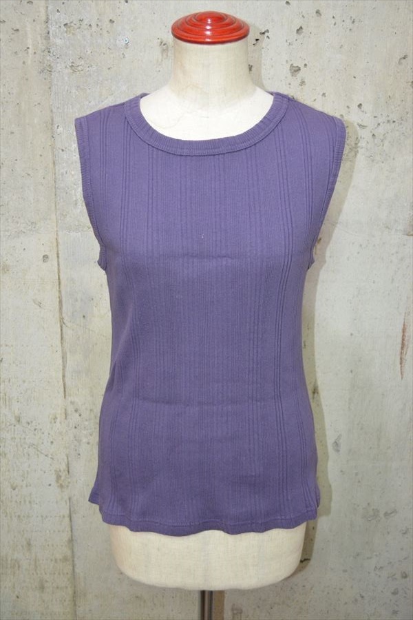 ジャーナルスタンダード レサージュ JOURNALSTANDARD L'essage リブ ノースリーブ Tシャツ20-070-370-1220-1-0 D5772拍卖