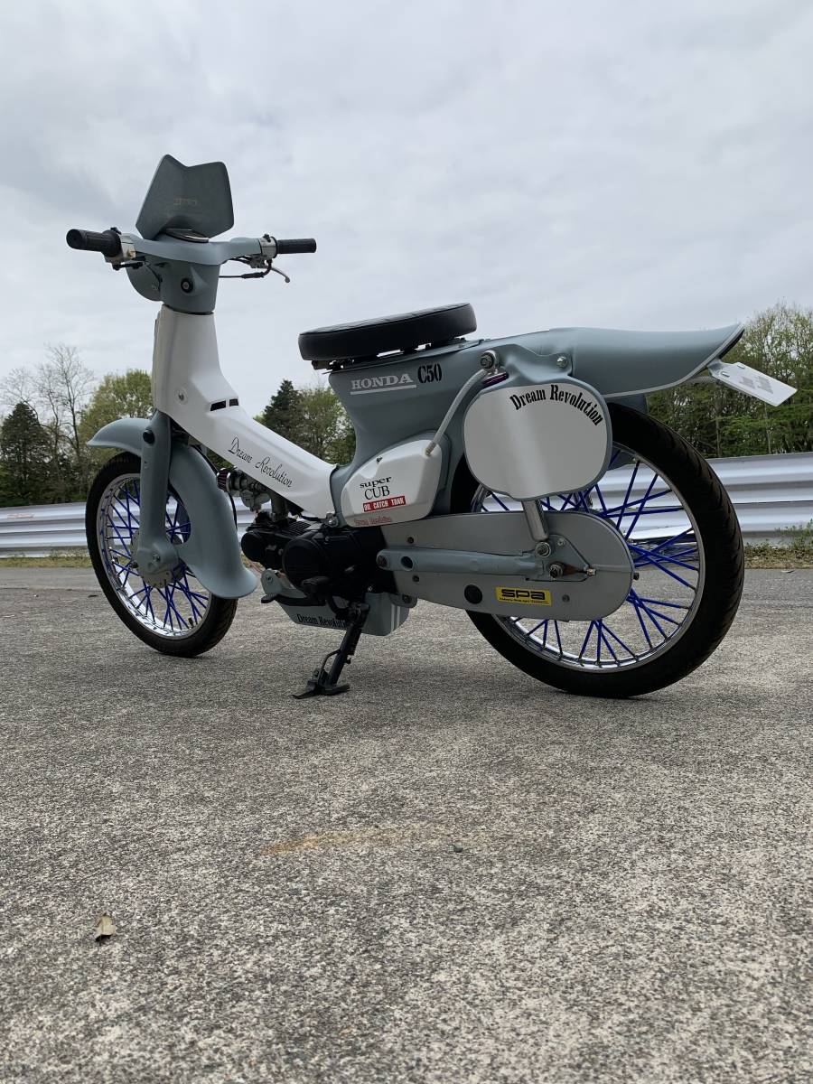 スーパーカブ C50用 サイド ゼッケンカウル ドリームレボリューション拍卖