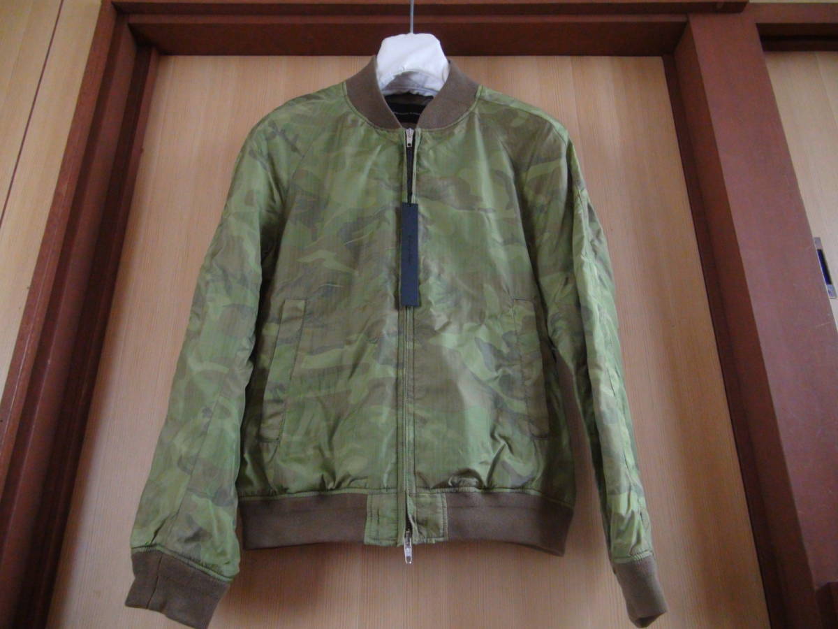 LOUNGE LIZARD ラウンジリザード 名作 リップストップナイロンスカジャン カモフラ サイズ2 16SS 新品未使用 希少 貴重 レア 送料無料拍卖