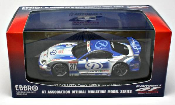 EBBRO エブロ 1/43 JGTC 2004 DYNACITY TOM'S SUPRA(43595)拍卖
