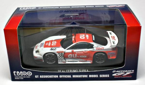 EBBRO エブロ 1/43 JGTC 2004 TOYOTA au CERUMO SUPRA (43596)拍卖
