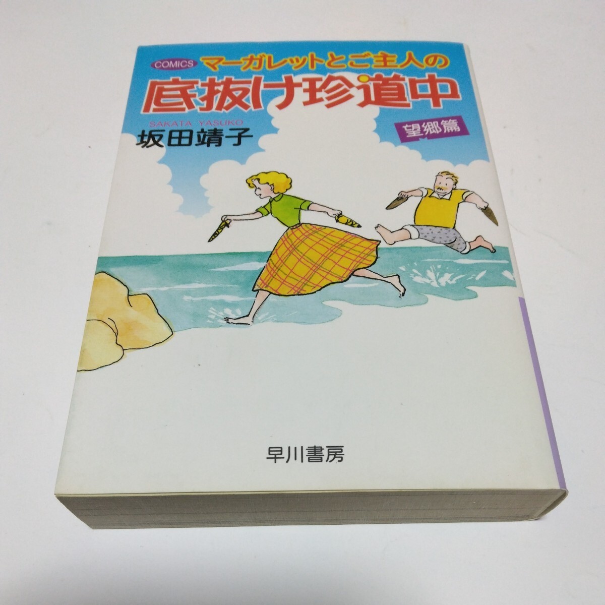坂田靖子 マーガレットとご主人の底抜け珍道中 望郷篇(再版3)早川書房 当時品 保管品拍卖