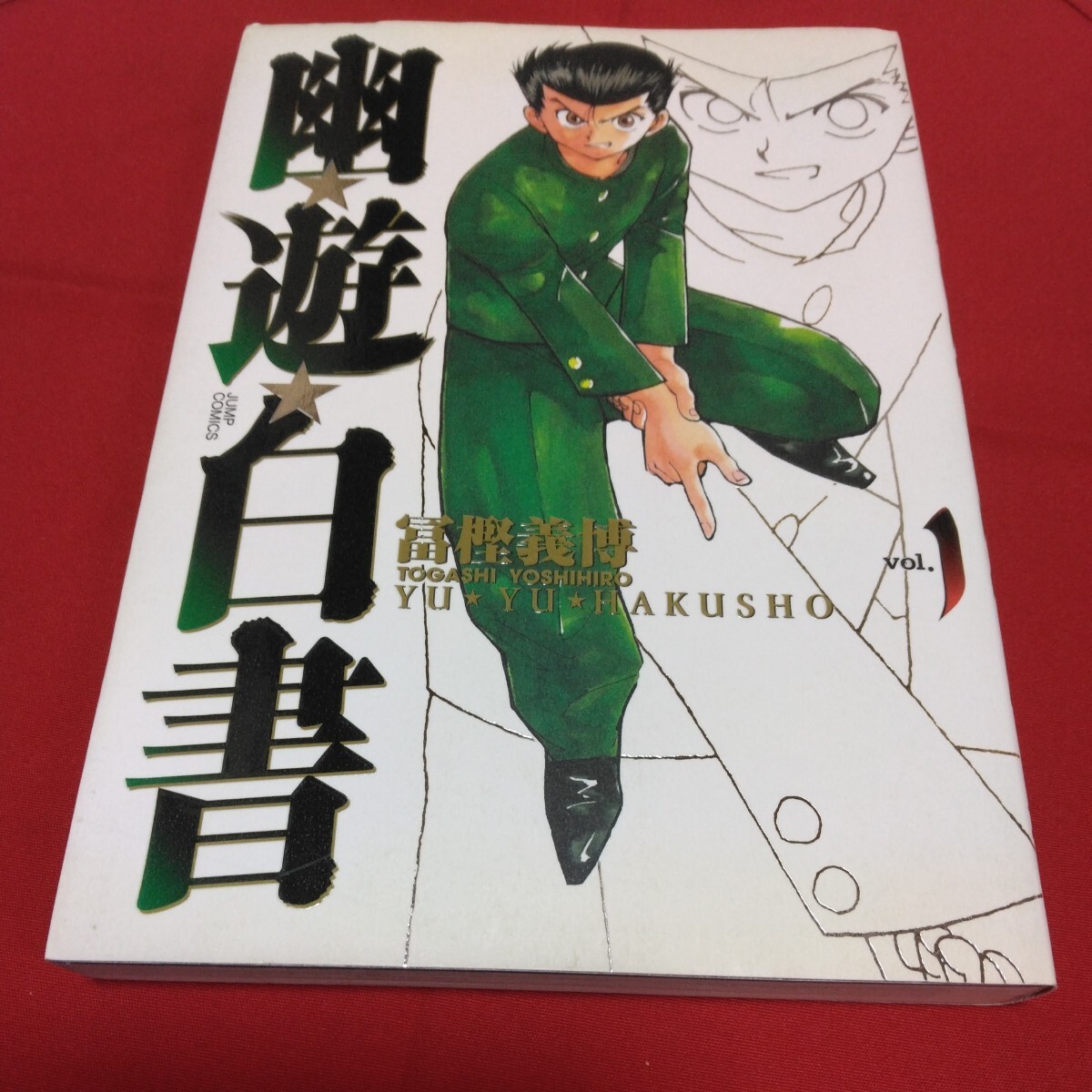 幽遊白書 完全版 1巻(再版)冨樫義博 集英社 当時品 保管品拍卖