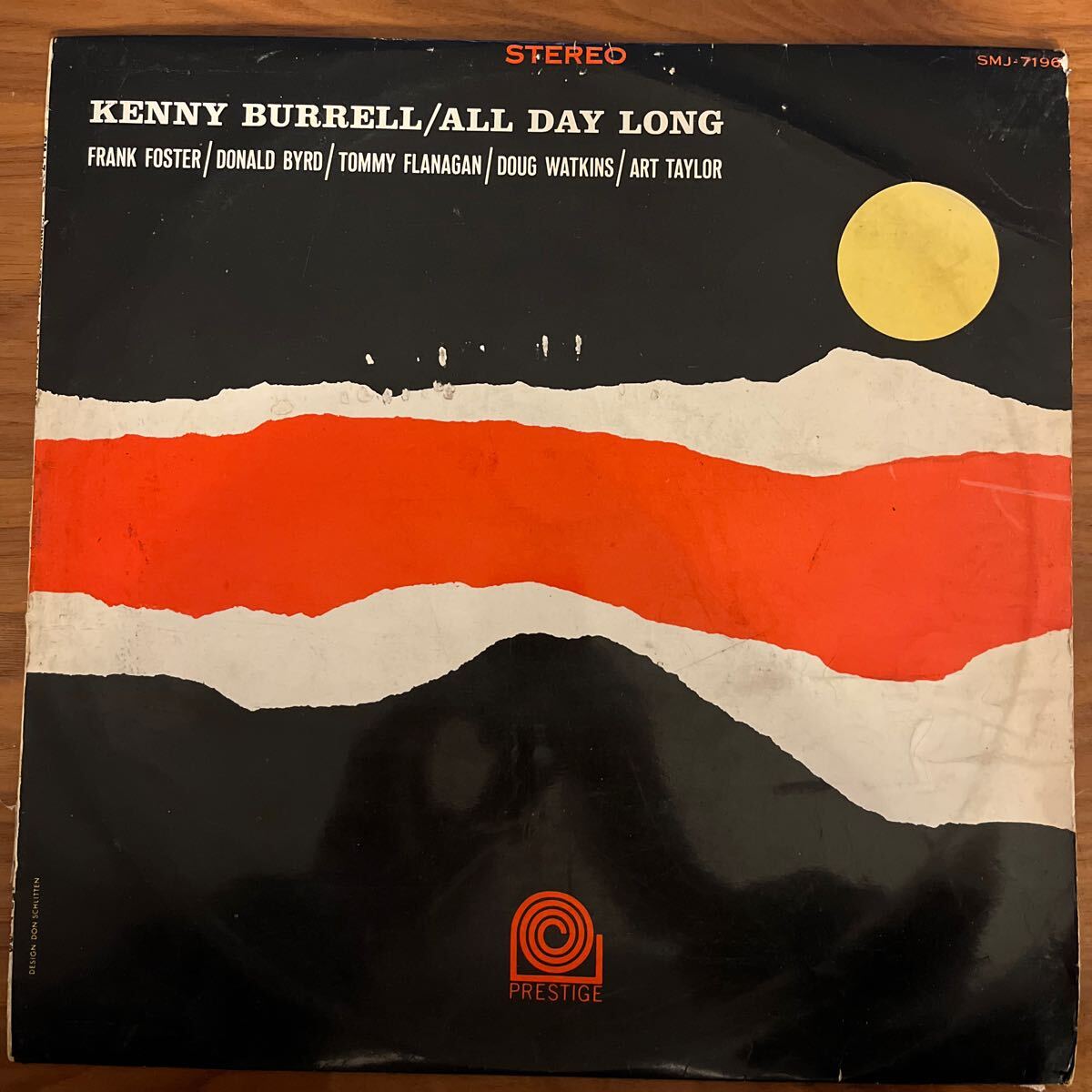 All Day Long Kenny Burrell LP Prestige SMJ-7196拍卖