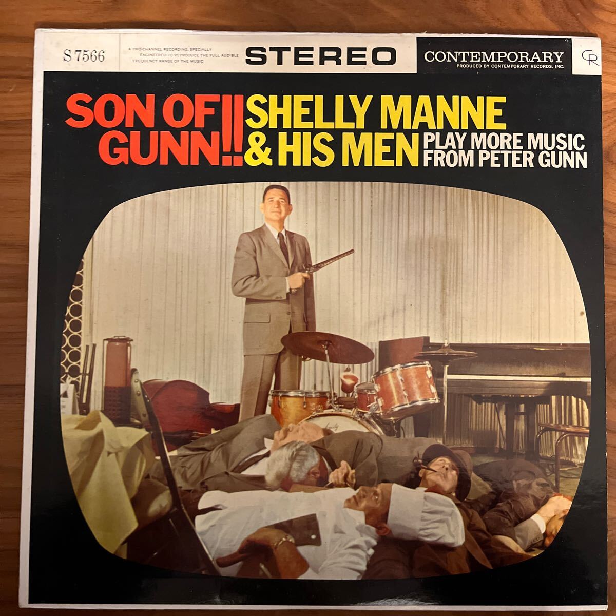 Shelly Manne & HIS MEN PLAY MORE PETER GUNN S7566 LP CONTEMPORARY 深溝拍卖