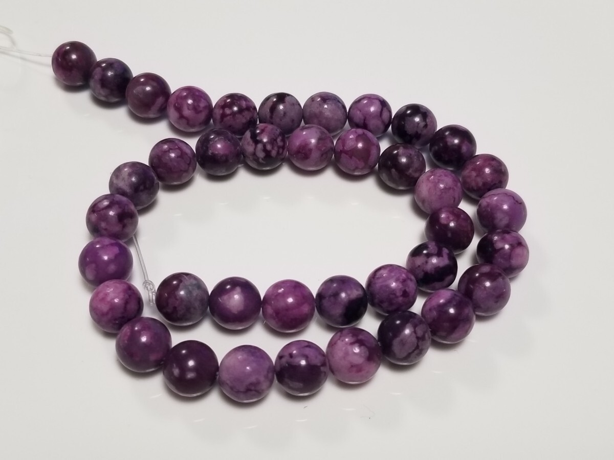 ラウンド 10ミリ パープル 紫 拍卖