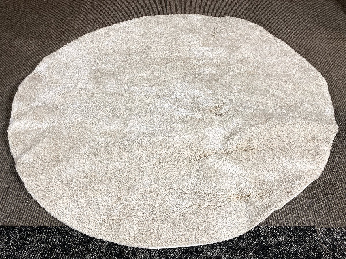 BR3144_Yy◆モデルR展示品◆IKEA◆STOENSE(ストエンセ)◆ラグマット◆W1300 D1300拍卖