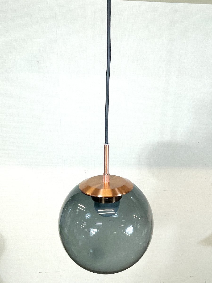 【福岡】ペンダントライト◆ODELIC◆OP252925LR◆ライト部分:φ200 H269◆点灯未確認◆2023年製◆スモークグレー◆モデルR展示品◆BR5019拍卖