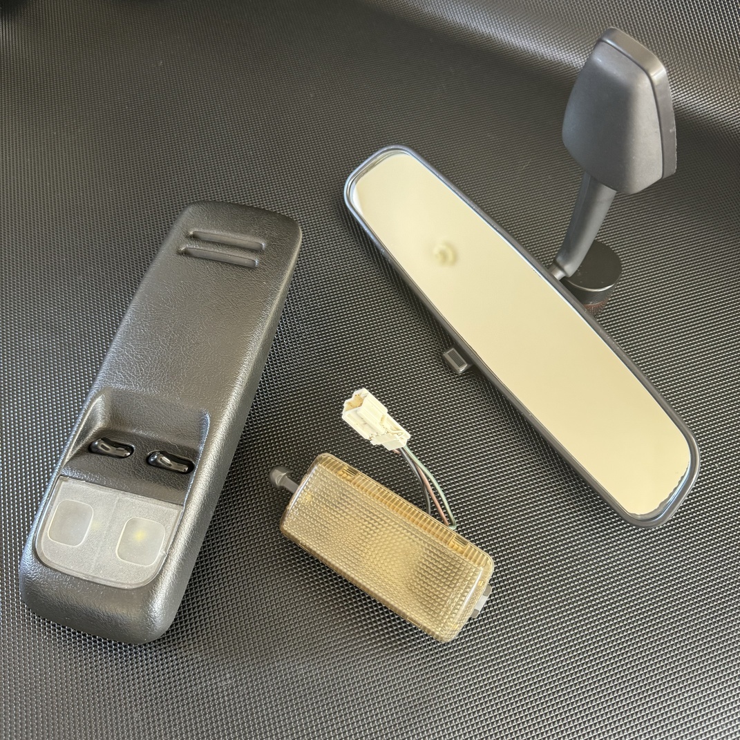 GZ32 フェアレディZ 純正 ルームミラー ルームライト Tバールーフ 送料無料/即決【4052401】拍卖