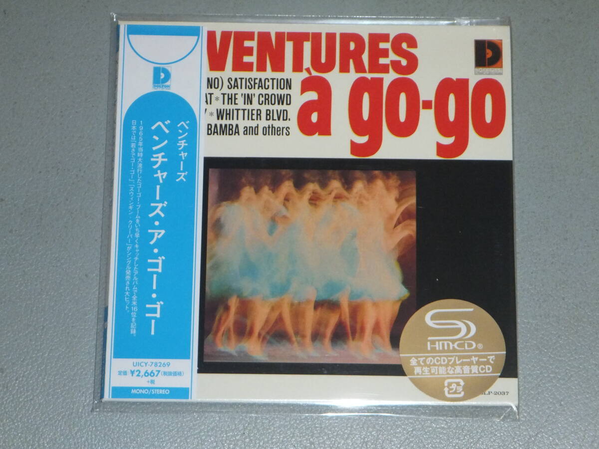 新品★紙ジャケ(SHM-CD)★MONO&STREO/萩原健太★入手難★ベンチャーズ・ア・ゴー・ゴー拍卖
