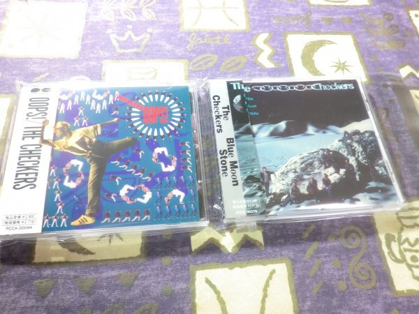 ★☆★ケース新品/帯付★OOPS! Blue Moon Stone ザ・チェッカーズ アルバム 2枚セット 藤井郁弥 藤井フミヤ★☆★拍卖