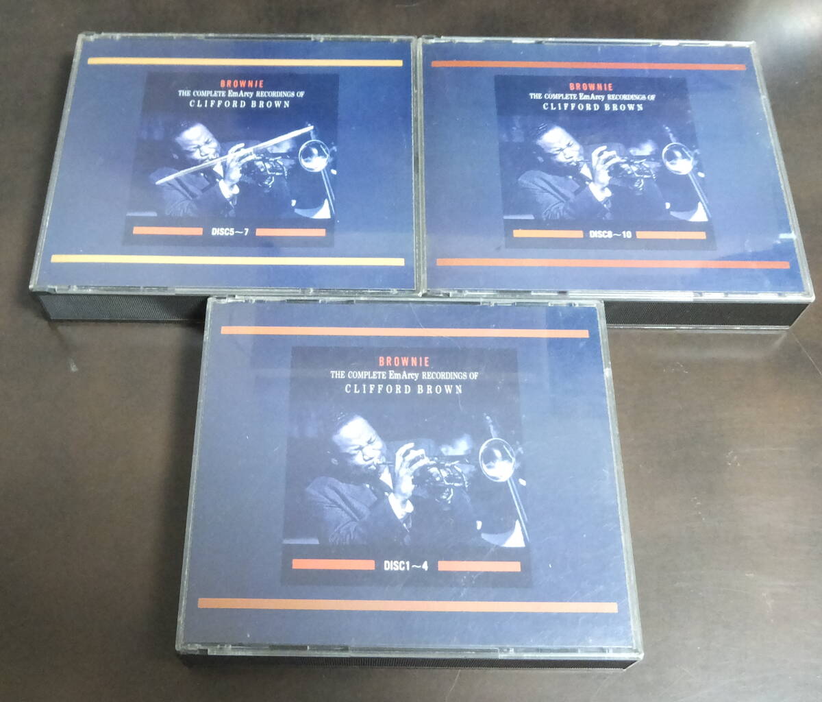 クリフォード・ブラウン THE COMPLETE EmArcy RECORDINGS OF CLIFFORD BROWN /中古10CD+8cmCD!!70301拍卖