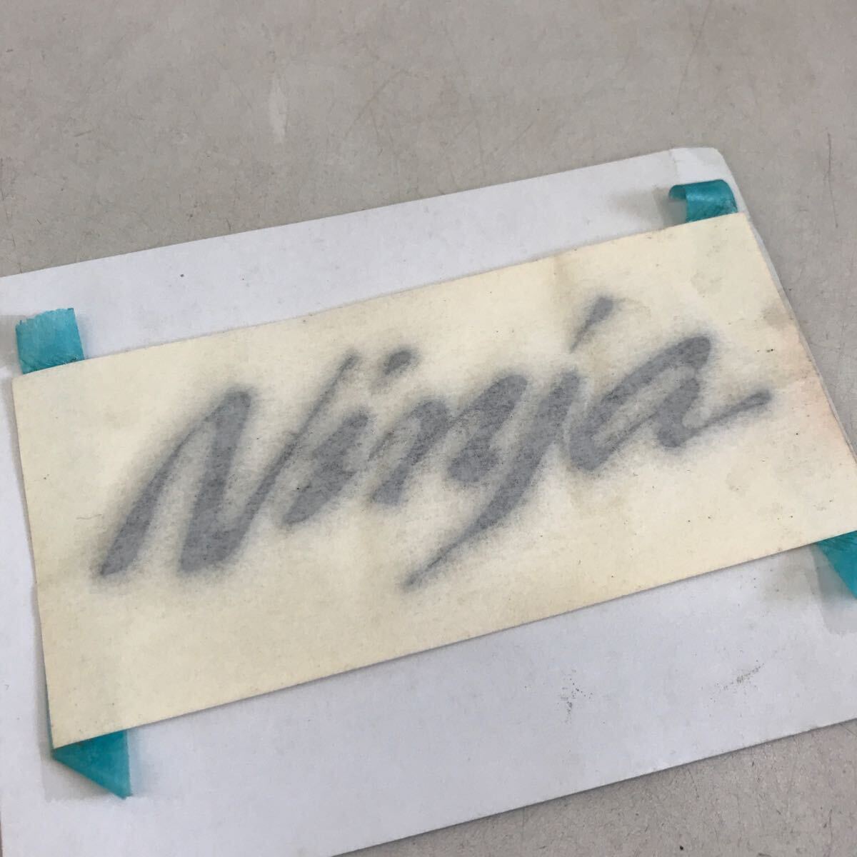 2-15942☆カワサキ 純正 サイドカウリングマーク 56054-0949☆Ninja拍卖