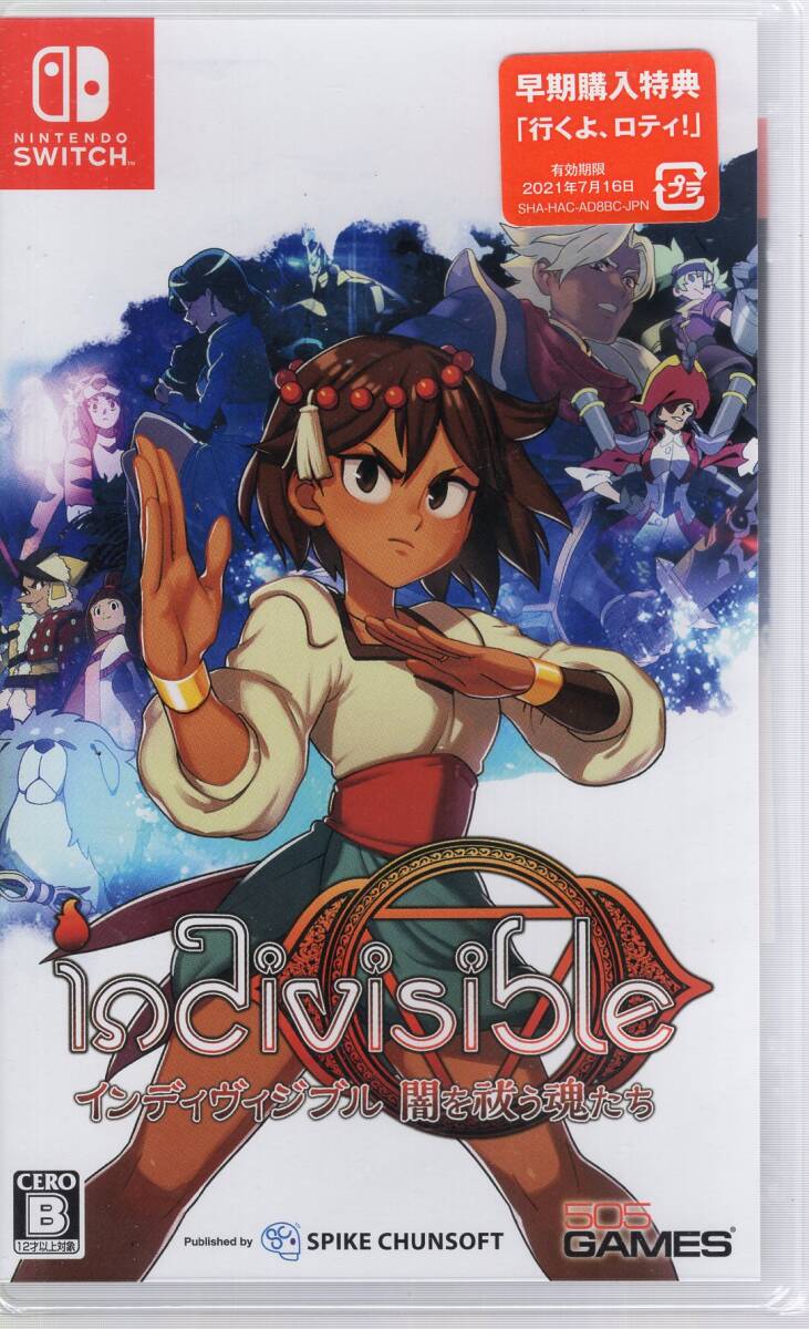 Switch※未開封品※◆インディヴィジブル 闇を祓う魂たち ~ スパイク・チュンソフト■3点より送料無料有り■A/37.8拍卖