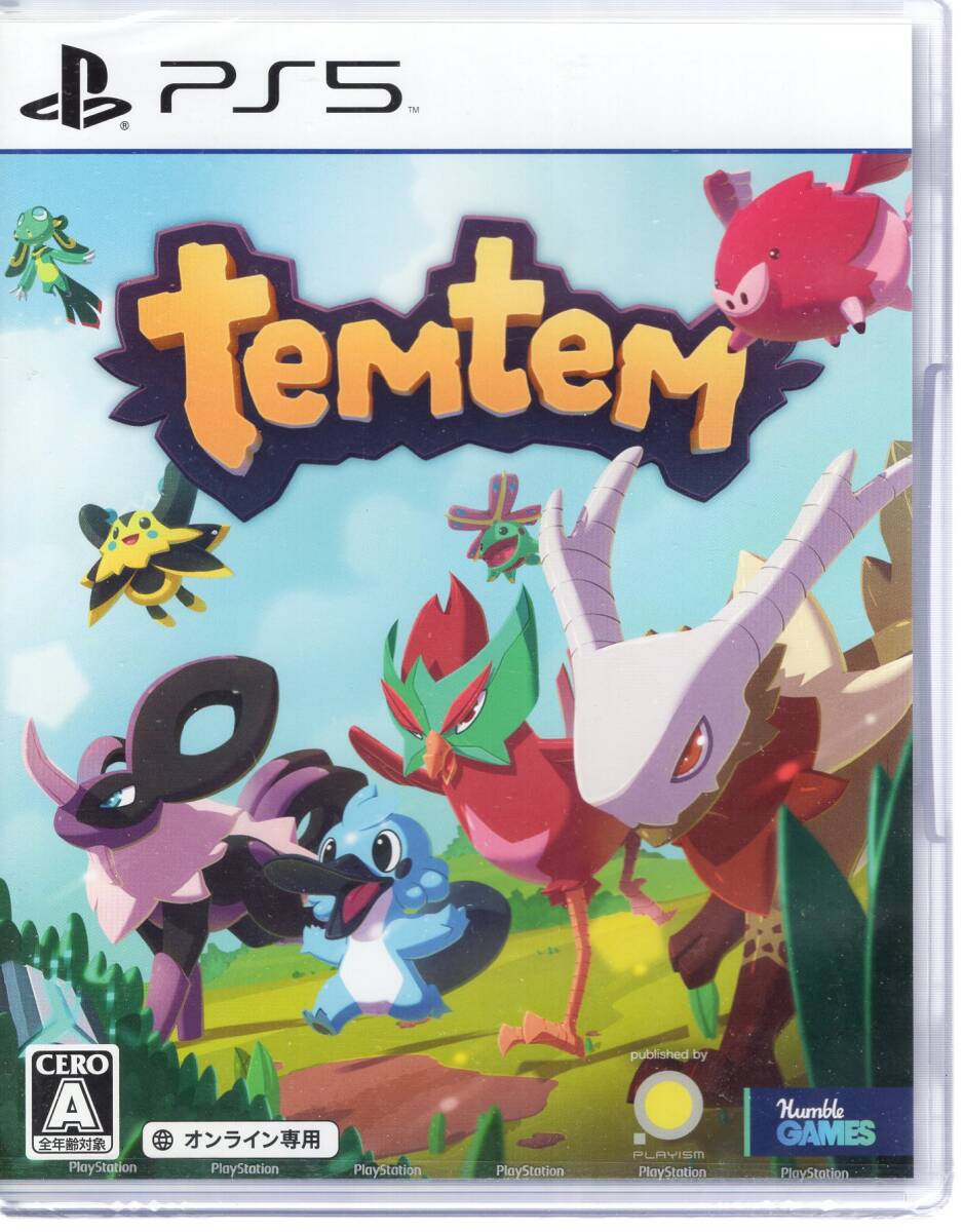 PS5※未開封品※特典付き◆emtem テムテム  ~ PLAYISM ■送料無料■A/16.36拍卖