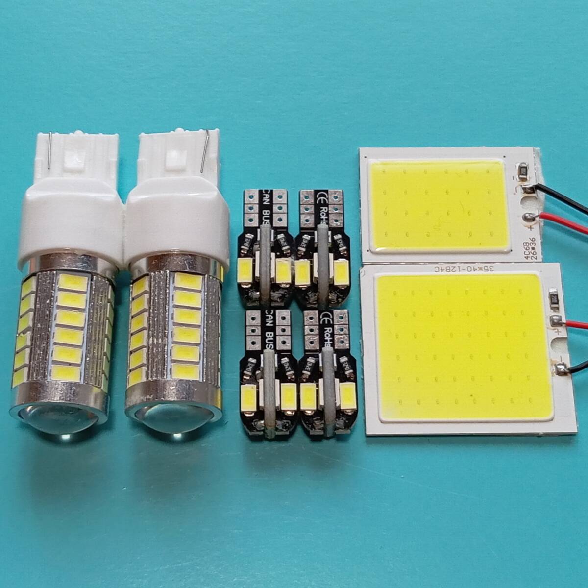 超爆光!JB64W ジムニー COB 全面発光 ルームランプ バックランプ ナンバー灯 ポジション 8個セットT10 LEDホワイト スズキ /c24/c48/8/33拍卖