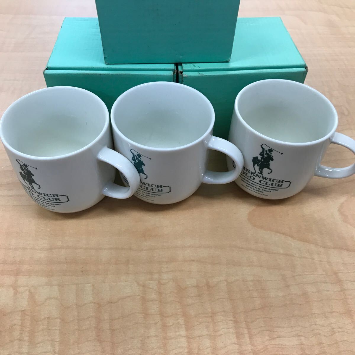 35589-26 0529Y 保管品 POLO CLUB マグカップ 3個拍卖